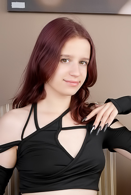 Cute Teen Russian Coed With A Slim Figure
