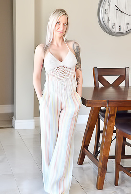 Milf Babe In Sexy See-through Panties