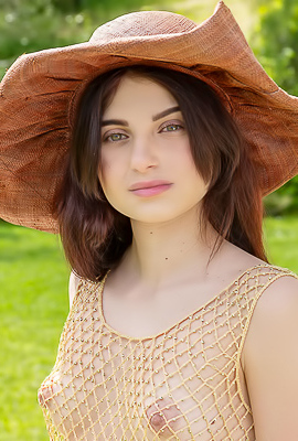 Zoelie Wearing Nothing But High Heels That Accentuate Her Long Legs And Perfect Booty