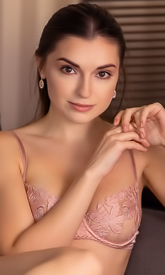 Monika May Her Soft Breasts And Firm Round Booty So Alluring As She Expresses Her Erotic Desires