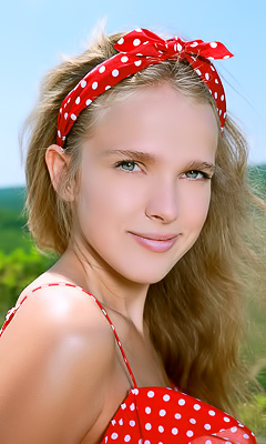 Xenia Elfin Beauty Is Soon Naked In The Sunshine