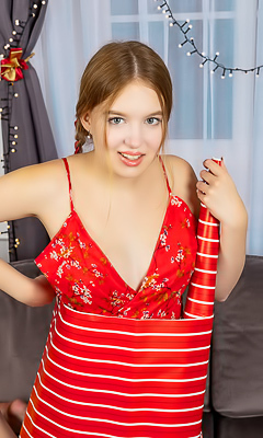 Nikoletta Making Her Tight Twat Purr