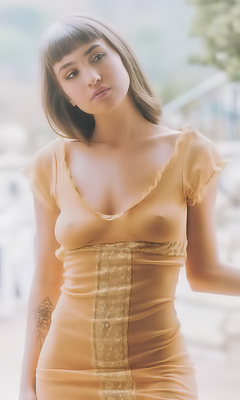 Hannah Les Tempting Strips Tease The Generous Lingerie Hiding Power