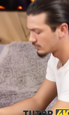 Valentina Sierra Explores on Velvet Sofa